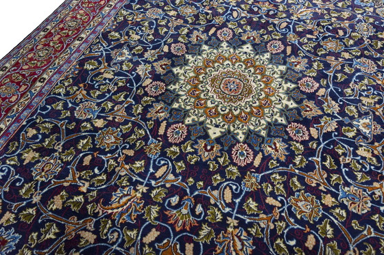 Image 1 of Tapis Kashmar noué à la main - 407 X 290 cm - Motifs élégants & laine de haute qualité