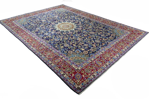 Tapis Kashmar noué à la main - 407 X 290 cm - Motifs élégants & laine de haute qualité