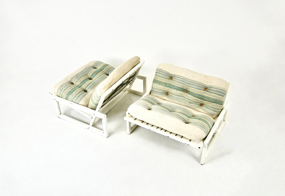 Image 1 of Chaises longues "Carlotta" par Tobia & Afra Scarpa pour Cassina, 1960S, ensemble de 2