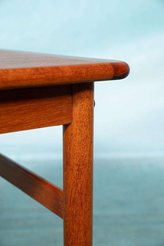 Image 1 of Ensemble vintage de tables d'appoint en teck organique, tables d'appoint des années 60