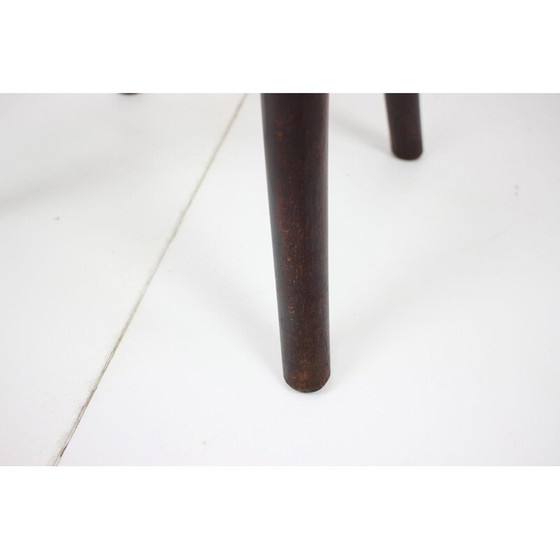 Image 1 of Tabouret en bois Fischel, Tchécoslovaquie 1910's