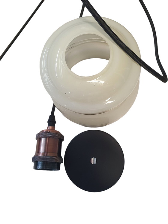 Image 1 of 1947 Lampe pendante brocante vintage Lampe pendante