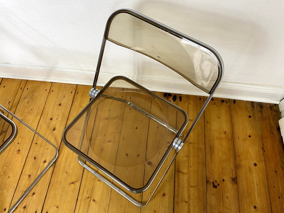 Image 1 of 2X Anomina Castelli Plia Chaises Pliantes Par Giancarlo Piretti