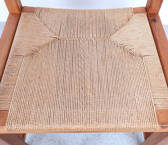 Image 1 of Fauteuil haut Tage Poulsen pour Gram rouge, 1970S