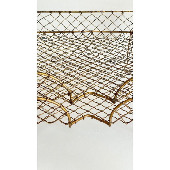 Image 1 of Paire de bannettes en fil de laiton