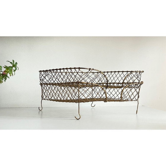 Image 1 of Paire de bannettes en fil de laiton