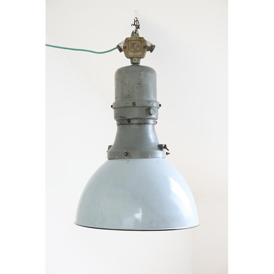 Image 1 of Grand plafonnier industriel vintage Elko