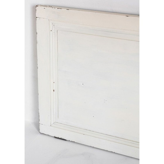 Image 1 of Porte d'intérieur vintage en bois peint, utilisable comme tête de lit, France 1960