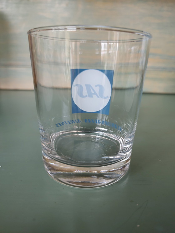 Image 1 of 3 verres de la compagnie aérienne