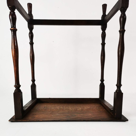 Image 1 of Tables gigognes vintage en bois de noyer, Angleterre 1920
