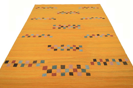 Image 1 of Kilim Fars de designer tissé à la main - 250 X 183 cm (Nouveau)