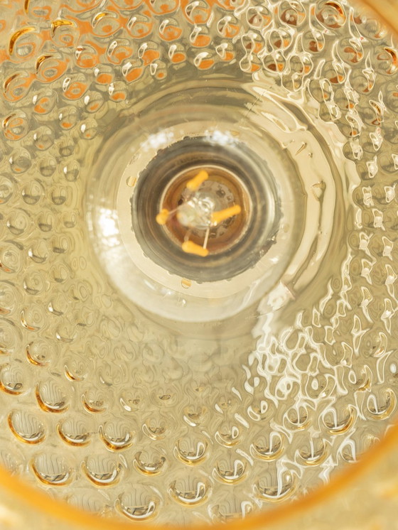 Image 1 of  Plafonnier en verre à bulles