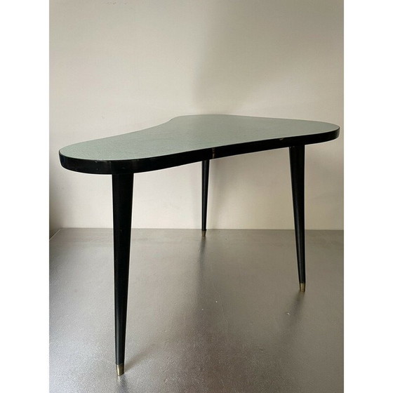 Image 1 of Table basse tripode vintage en formica, 1960