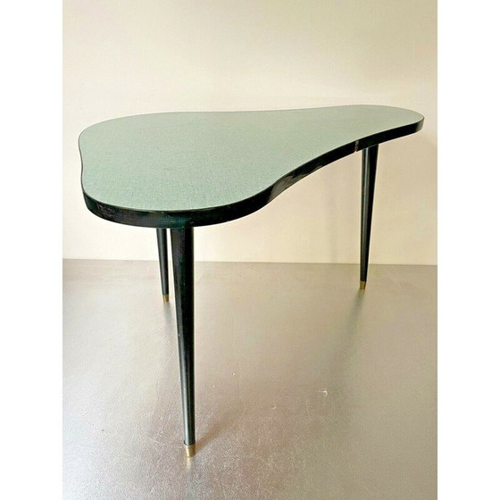 Image 1 of Table basse tripode vintage en formica, 1960