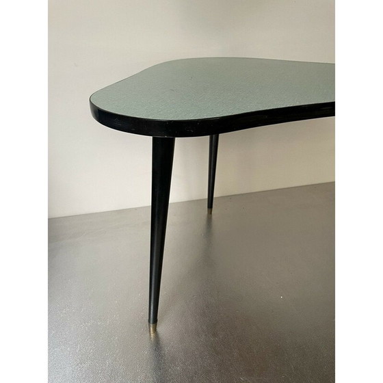 Image 1 of Table basse tripode vintage en formica, 1960