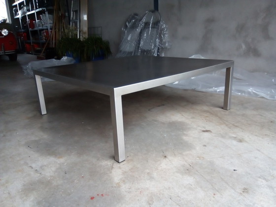 Image 1 of Table basse en acier inoxydable Uno