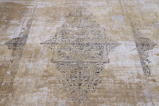 Image 1 of Tapis tissé machine Aricarpets-Galaxy viscose soie 300 X 200 cm Nouveau tapis