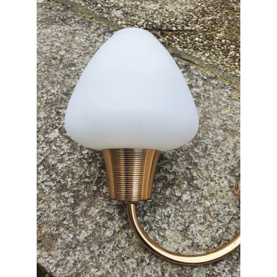Image 1 of Lampe murale double vintage par Maison Arlus, 1950