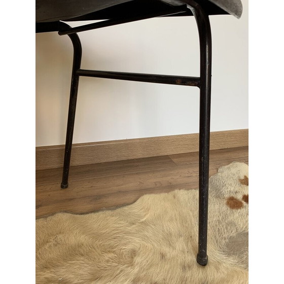 Image 1 of Ensemble de 4 chaises en plastique vintage de Sitting