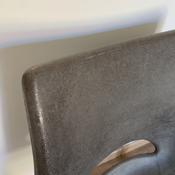 Image 1 of Ensemble de 4 chaises en plastique vintage de Sitting