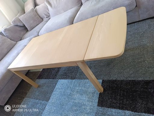 Table basse Haslev Klasik avec plateau rabattable