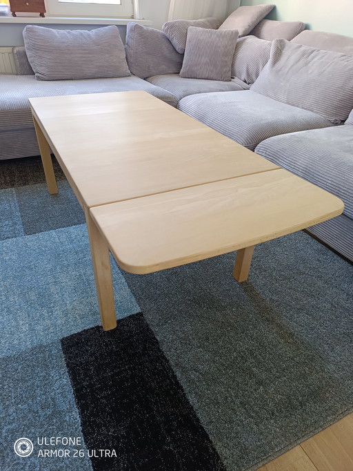 Table basse Haslev Klasik avec plateau rabattable