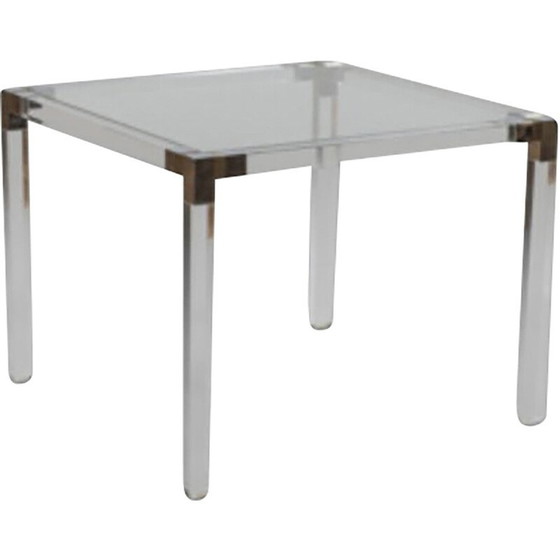 Image 1 of Table d'appoint vintage en lucite par Oz South Beach, 1970