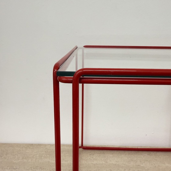 Image 1 of Max Sauze Table d'appoint Isocele , 1970S
