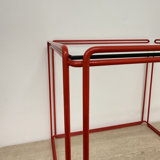 Image 1 of Max Sauze Table d'appoint Isocele , 1970S