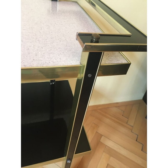 Image 1 of Chariot en verre vintage, 1960-1970