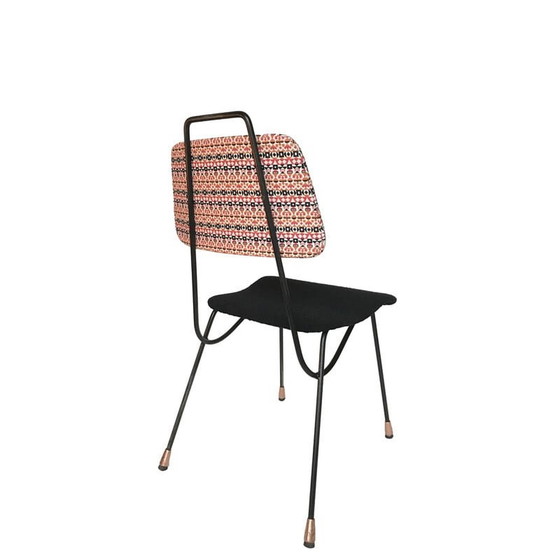 Image 1 of Ensemble de 4 chaises en fil de fer vintage par Hnos Vidal, Espagne 1950s