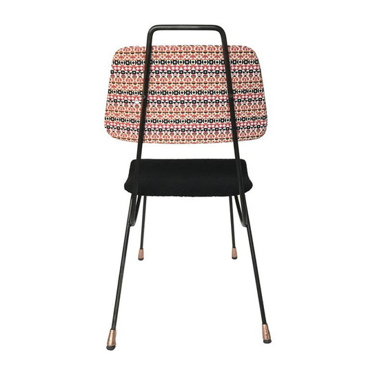 Image 1 of Ensemble de 4 chaises en fil de fer vintage par Hnos Vidal, Espagne 1950s