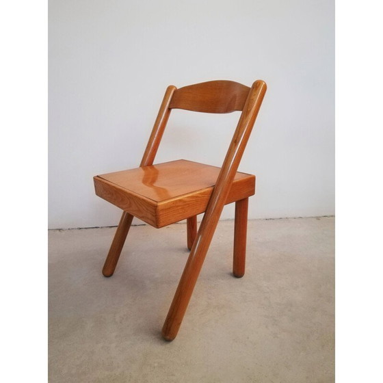 Image 1 of Paire de chaises de cuve vintage par Roberto Pamio et Renato Toso pour Stilwood, 1972