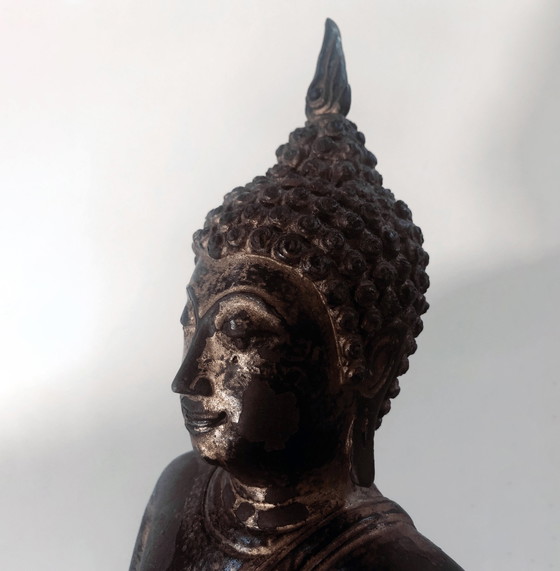 Image 1 of Bouddha Shakyamuni, Ayutthaya • Bronze Doré • Thaïlande • XVIIe Siècle