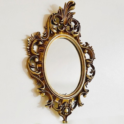 Miroir baroque Roberta Wood pour Cimena Torino 1950s