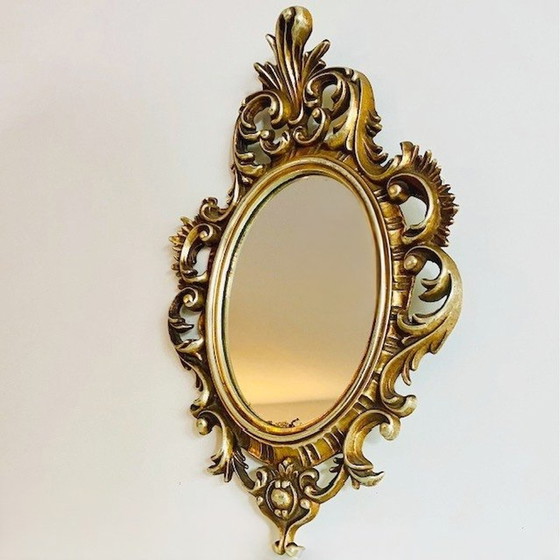 Image 1 of Miroir baroque Roberta Wood pour Cimena Torino 1950s