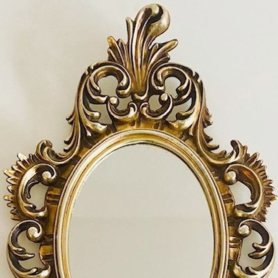 Image 1 of Miroir baroque Roberta Wood pour Cimena Torino 1950s