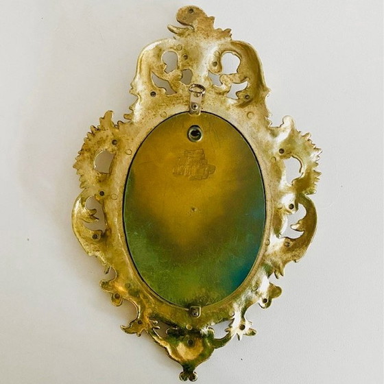 Image 1 of Miroir baroque Roberta Wood pour Cimena Torino 1950s