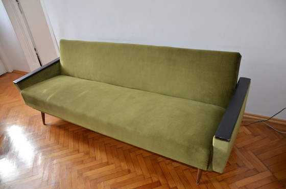 Image 1 of Canapé style milieu du siècle avec 1 fauteuil