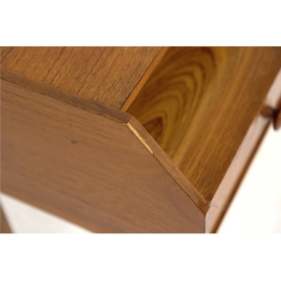 Image 1 of Banc téléphonique vintage en teck, Suède 1960