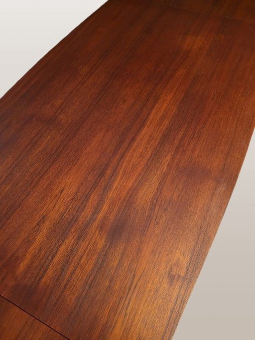 Table de salle à manger extensible design vintage Hulmefa Pekela