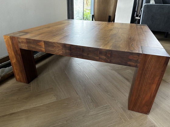 Image 1 of Table basse Noyer massif Série Goossens Bois