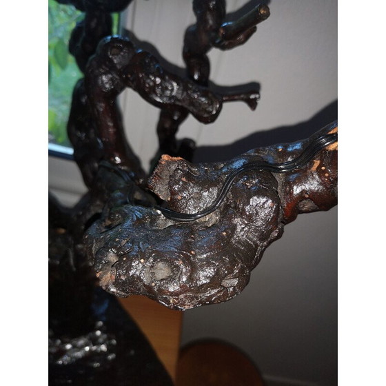 Image 1 of Lampe de table vintage en vigne, 1970