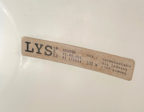 Image 1 of 2 lampes vintage design Xl Dyssen Asgar Bc Lys Danemark