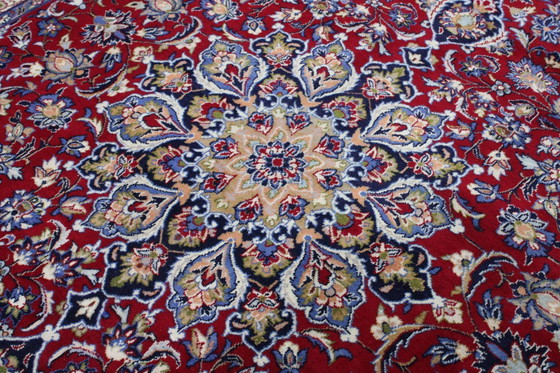 Image 1 of Tapis persan original noué à la main Isfahan Fin 423 X 294 cm Top condition