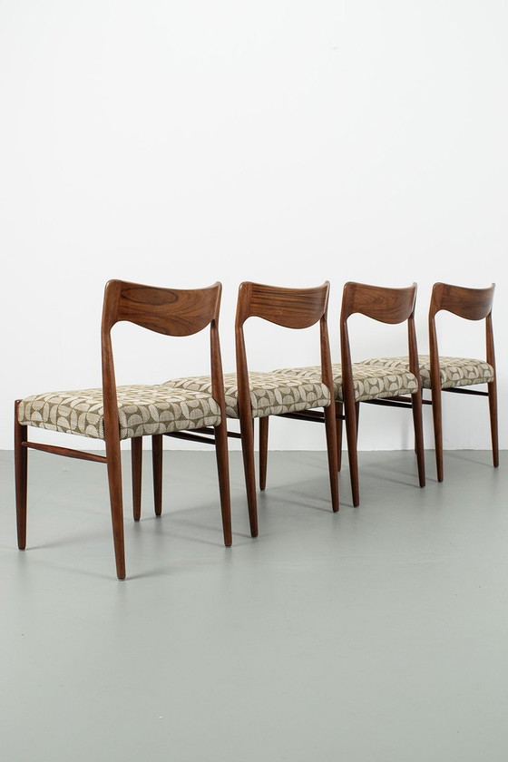 Image 1 of Ensemble de 4 chaises danoises