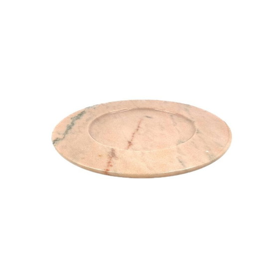 Image 1 of Centre de table en marbre rose vintage par Up and Up, Italie, années 1970