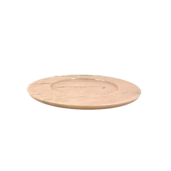 Image 1 of Centre de table en marbre rose vintage par Up and Up, Italie, années 1970