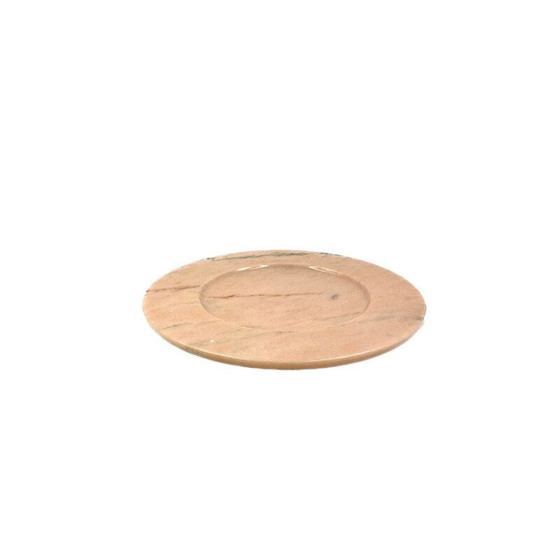 Image 1 of Centre de table en marbre rose vintage par Up and Up, Italie, années 1970