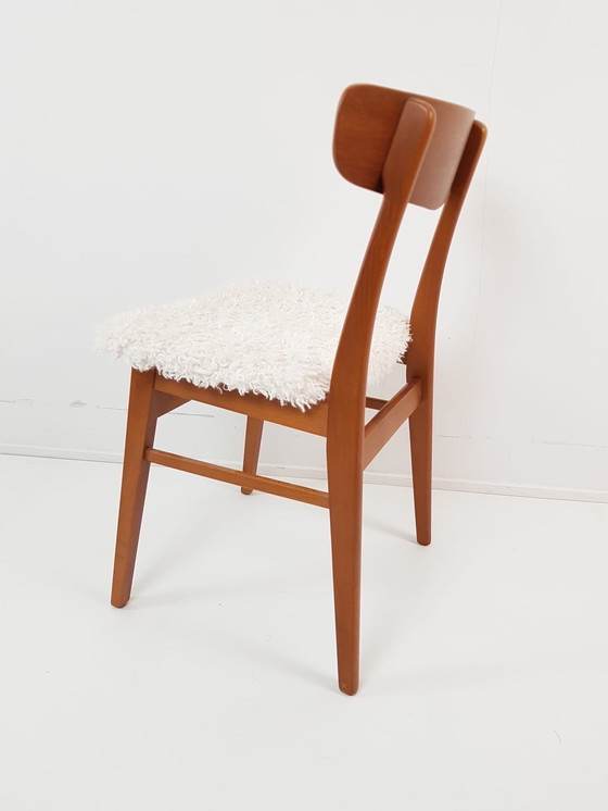 Image 1 of 4 Chaises de salle à manger vintage Danish Farstrup | New Upholstered Doodle
